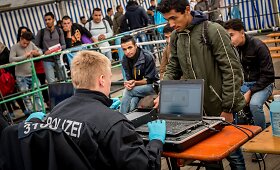 Migrantai pasiekia Vokietiją