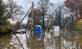 Potvynis Priekulėje