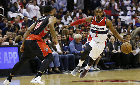 NBA atkrintamosiose: &bdquo;Wizards&ldquo; &ndash; &bdquo;Raptors&ldquo; 3:0