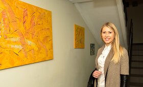 Dianos Zviedrienės tapybos darbų paroda