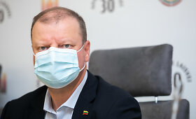 Sauliaus Skvernelio spaudos konferencija apie migrantų krizę
