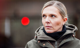 Vidaus reikalų ministrė Agnė Bilotaitė apsilankė Lavori&scaron;kių pasienio kontrolės punkte
