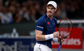 Andy Murray Paryžiuje i&scaron;kovojo savo pirmąjį &bdquo;BNP Paribas Masters&ldquo; titulą