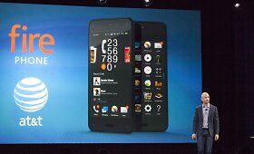 &bdquo;Amazon&ldquo; kompanija pristatė savo pirmąjį i&scaron;manųjį telefoną &bdquo;Fire Phone&ldquo;