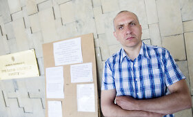 Vilnietis Jurijus Babičius kovoja už žmonos teisę gyventi