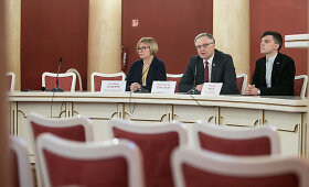 Vilniaus Universiteto rektoriaus spaudos konferencija