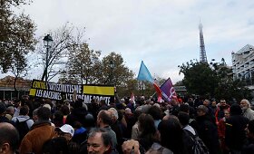 &Scaron;imtai tūkstančių žmonių Londone Paliaubų dieną surengė propalestinieti&scaron;kas eitynes