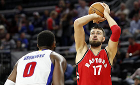Sunkios Jono Valančiūno grumtynės su NBA žvaigžde
