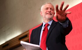 Jungtinės Karalystės Leiboristų partijos lyderis Jeremy Corbynas