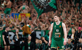 Kauno herojus: Ąžuolas Tubelis i&scaron;gelbėjo &bdquo;Žalgirio&ldquo; sezoną