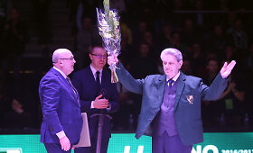 Vladui Garastui &bdquo;Žalgirio&ldquo; arenoje plojo 12 tūkstančių krep&scaron;inio mylėtojų