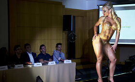 39-erių Indianara Carvalho laimėjo Brazilijos gražiausio užpakaliuko konkursą &bdquo;Miss Bumbum 2014&ldquo;