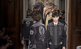 Paryžiaus vyrų mados savaitė: &bdquo;Valentino&ldquo; 2016 m. rudens-žiemos kolekcija