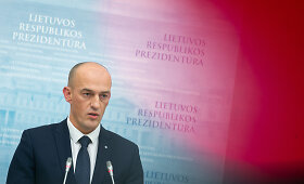 Spaudos konferencija Prezidentūroje apie diskusiją antikorupcijos tema