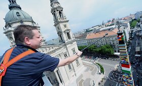 Budape&scaron;te pastatytas auk&scaron;čiausias pasaulyje bok&scaron;tas i&scaron; &bdquo;Lego&ldquo; kaladėlių