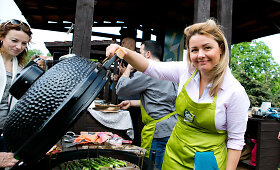 Beata Nicholson dalyvavo &scaron;paragų festivalyje