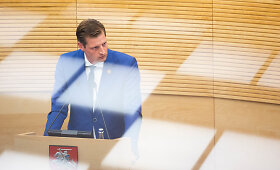 Aplinkos ministras K.Mažeika atsakinėjo į Seimo narių klausimus