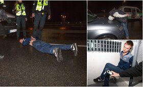 &bdquo;Audi A3&ldquo; gaudynės Kaune: nuo policijos sprukęs vairuotojas &ndash; girtas ir beteisis