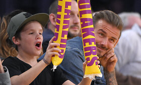 &bdquo;Lakers&ldquo; rungtynes stebėjo būrys garsenybių