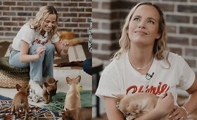 Gelminė Glemžaitė ir Dainius Novickas laidoje &bdquo;Pats mieliausias pokalbis&ldquo;