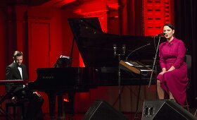 Justės Arlauskaitės-Jazzu koncertas Lietuvos nacionalinėje filharmonijoje Vilniuje