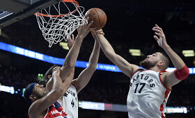 Paskutinės NBA pasirengimo rungtynės: &bdquo;Raptors&ldquo; &ndash; &bdquo;Wizards&ldquo;