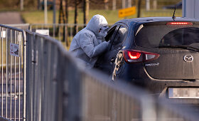 Mobilusis koronaviruso ėminių patikros punktas