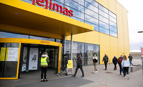 Į vėl dirbančią &bdquo;Ikea&ldquo; atvykę pirkėjai