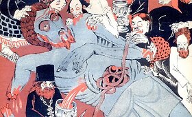 Sovietinė antireliginė propaganda &ndash; &scaron;iurpiose karikatūrose