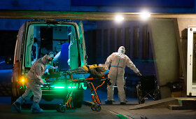 Į Vilniaus miesto klinikinę ligoninę vežami COVID-19 pacientai