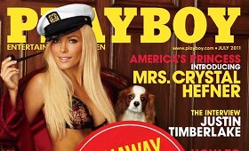 Hugh Hefnerio na&scaron;lė 31-erių Crystal Harris