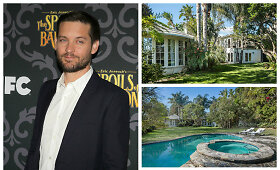 Tobey Maguire'as už 10 mln. dolerių parduoda stilingą vilą Kalifornijoje