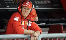 Legendinis &bdquo;Formulės 1&ldquo; lenktynininkas Michaelis Schumacheris