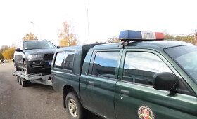 Pasieniečiai daugiau kaip 30 km persekiojo ir sulaikė Vokietijoje pavogtą automobilį &bdquo;BMW X5&ldquo;