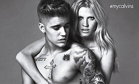 &bdquo;Calvin Klein&ldquo; reklama su Justinu Bieberiu ir Lara Stone