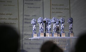 Vilniaus rotu&scaron;ėje įteiktos &Scaron;v. Kristoforo statulėlės