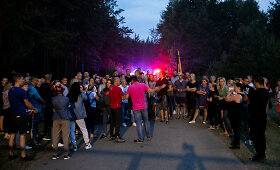 Rūdninkų poligone ruo&scaron;iantis apgyvendinti migrantus, blokuojamas patekimas į teritoriją