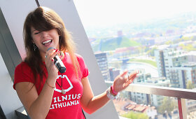 Vilija Matačiūnaitė &bdquo;Eurovizijos&ldquo; konkurse reklamuos Vilnių