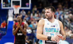 Europos krep&scaron;inio čempionato a&scaron;tuntfinalis: Belgija - Slovėnija