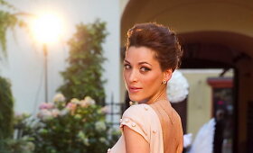 Modelis Kristina Tučkutė pristatė pačios kurtą blizgesį moterims, svajojančioms apie putlias lūpas