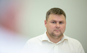 Algirdas Monkevičius susitiko su Lietuvos &scaron;vietimo ir mokslo profesinės sąjungos pirmininku Egidijumi Mile&scaron;inu