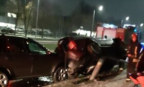 Kaune &bdquo;Volvo&ldquo; taranavo stovintį &bdquo;Audi&ldquo;