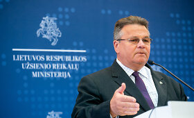 L.Linkevičiaus spaudos konferencija apie Svetlanos Tichanovskajos atvykimą į Lietuvą