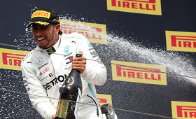 &bdquo;Formulėje 1&ldquo; Prancūzijos GP užtikrintas Lewiso Hamiltono pasirodymas