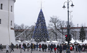 Paskutinės metų dienos &ndash; be sniego Vilniuje