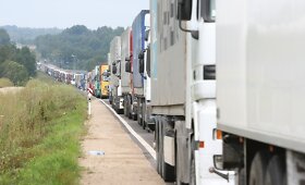 Lietuvos vežėjai įstrigo Latvijos-Rusijos pasienyje