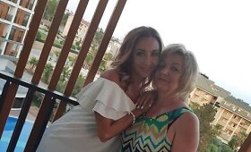 Gerdos Žemaitės atostogos Turkijoje su mama ir seserimi