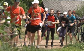 Anyk&scaron;čiuose vykusių ekstremalių sporto varžybų &bdquo;Nyk&scaron;tieti&scaron;kas triatlonas&ldquo; akimirkos iki įvykstant nelaimei