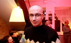 Aleksandras Pogrebnojus pristatė savo kurtą kavinės interjerą