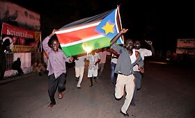 Žemėlapyje atsirado nauja valstybė &ndash; Pietų Sudanas